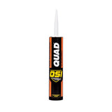 OSI Quad Bronze Elastomeric Polymers Door/Siding/ Window Sealant 10 oz, Pack of 12