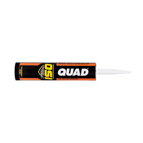 OSI Quad Clay Elastomeric Polymers Door/Siding/ Window Sealant 10 oz, Pack of 12