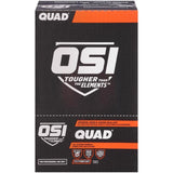 OSI Quad Gray Elastomeric Polymers Door/Siding/ Window Sealant 10 oz, Pack of 12