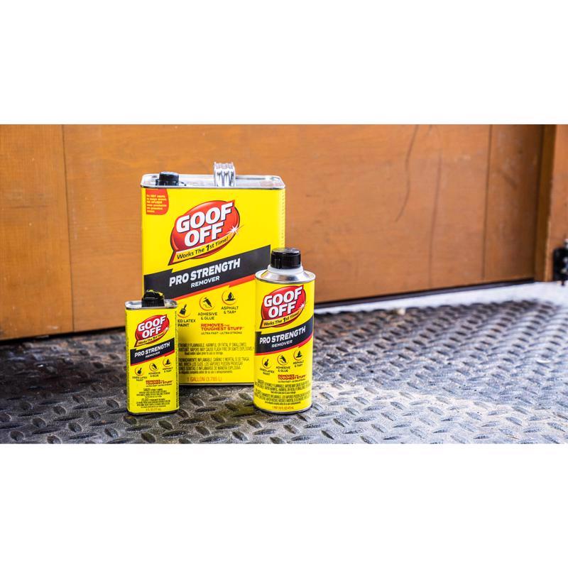 Goof Off Pro Strength Liquid Adhesive Remover 6 oz