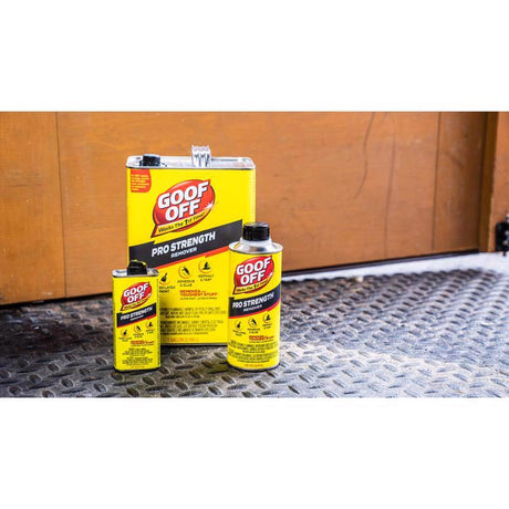 Goof Off Pro Strength Liquid Adhesive Remover 6 oz