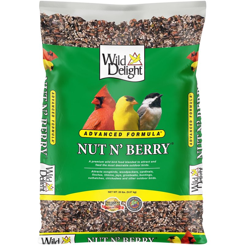 Wild Delight Nut N’ Berry 366200 Dried Raisins Wild Bird Food, 20 lb, Dry, Natural, Bag