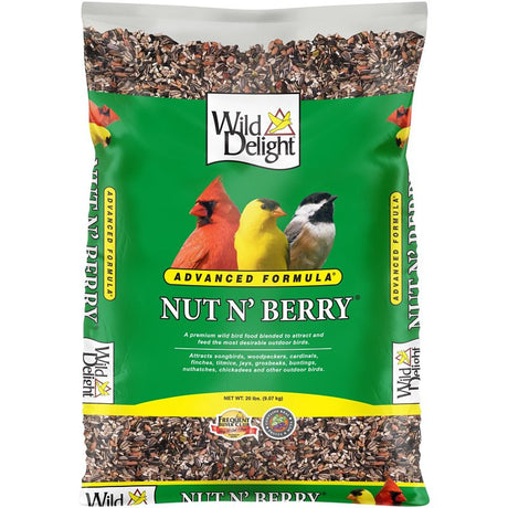 Wild Delight Nut N’ Berry 366200 Dried Raisins Wild Bird Food, 20 lb, Dry, Natural, Bag