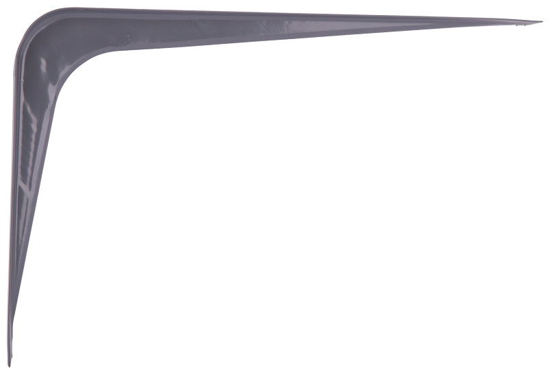 ProSource 21139PGL-PS Shelf Bracket, 95 lb/Pair, 8 in L, 6 in H, Steel, Gray, Pack of 20