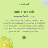 Method Lime/Sea Salt Scent Liquid Dish Soap 18 oz 1 pk