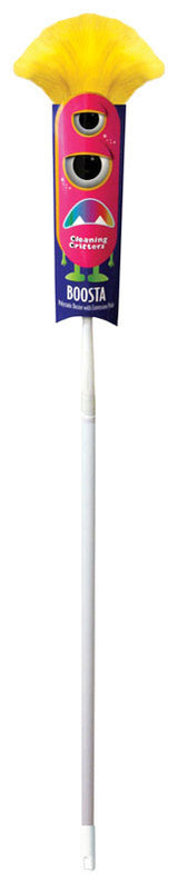 Ettore Cleaning Critters - Boosta Polyester Duster 4 in. W X 59 in. L 1 each, Pack of 6