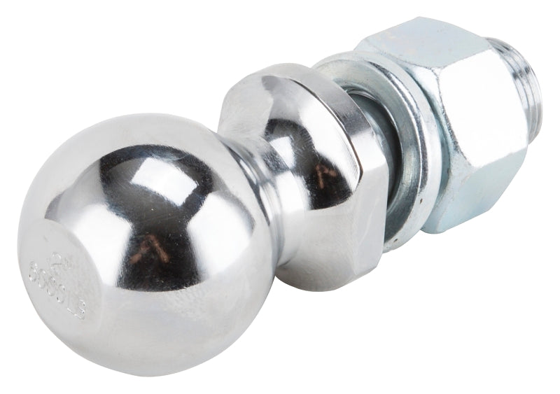 Vulcan TD-05 Hitch Ball, 2 in Dia Ball, 1 in Dia Shank, 6,000 lb Gross Towing