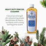 Holloway House Hexol Pine Scent Concentrated All Purpose Cleaner Liquid 16 oz, Pack of 6