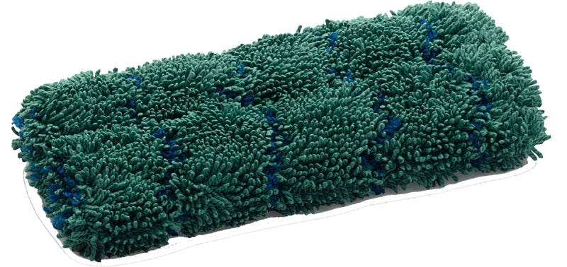 e-cloth 10654 Cleaning Cloth, 6-1/2 in L, 3-1/2 in W, Polyamide/Polyester/Polypropylene, Green