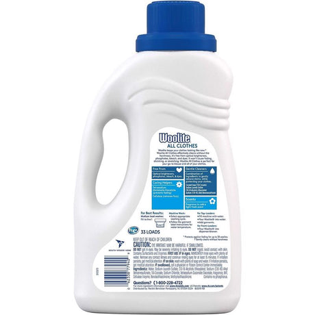 Woolite Gentle Cycle Original Scent Laundry Detergent Liquid 50 oz