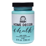 Plaid FolkArt Flat Chalky Finish Patina Hobby Paint 8 oz, Pack of 3
