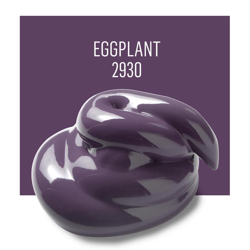 Plaid FolkArt Satin Eggplant Hobby Paint 2 oz, Pack of 3