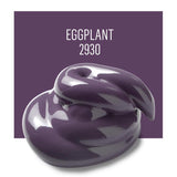 Plaid FolkArt Satin Eggplant Hobby Paint 2 oz, Pack of 3