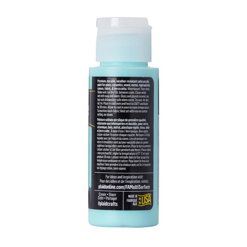 Plaid FolkArt Satin Patina Hobby Paint 2 oz, Pack of 3