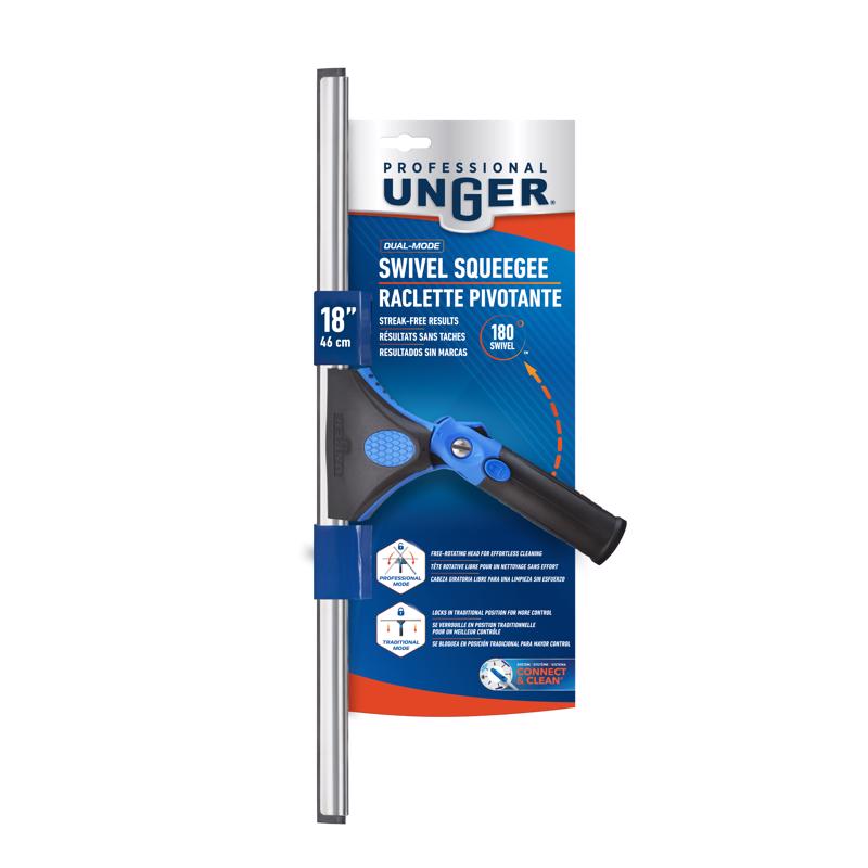 Unger 18 in. Plastic Window Squeegee