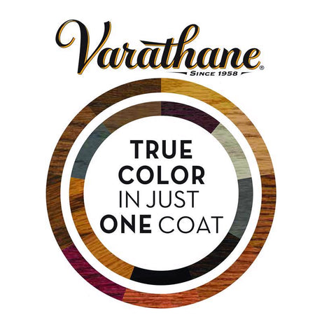 Varathane Premium Black Cherry Oil-Based Fast Dry Wood Stain 1/2 pt