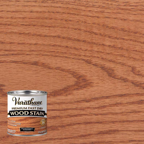 Varathane Semi-Transparent Traditional Cherry Oil-Based Urethane Modified Alkyd Wood Stain 1/2 pt