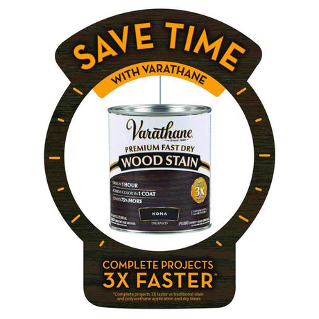 Varathane Premium Early American Oil-Based Fast Dry Wood Stain 1/2 pt
