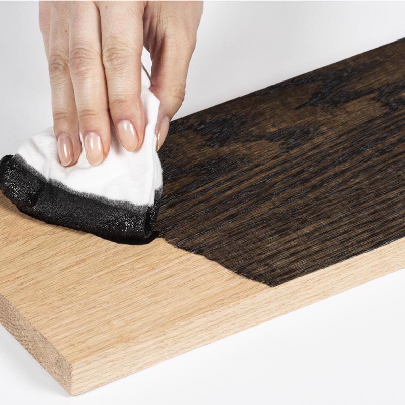 Varathane Premium Semi-Transparent Ebony Oil-Based Urethane Modified Alkyd Fast Dry Wood Stain 1 qt, Pack of 2