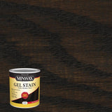 Minwax Gel Stain Semi-Transparent Black Oil-Based Gel Stain 1 qt, Pack of 4