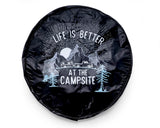Camco 53291 Spare Tire Cover, 29", Black / RV Sunrise