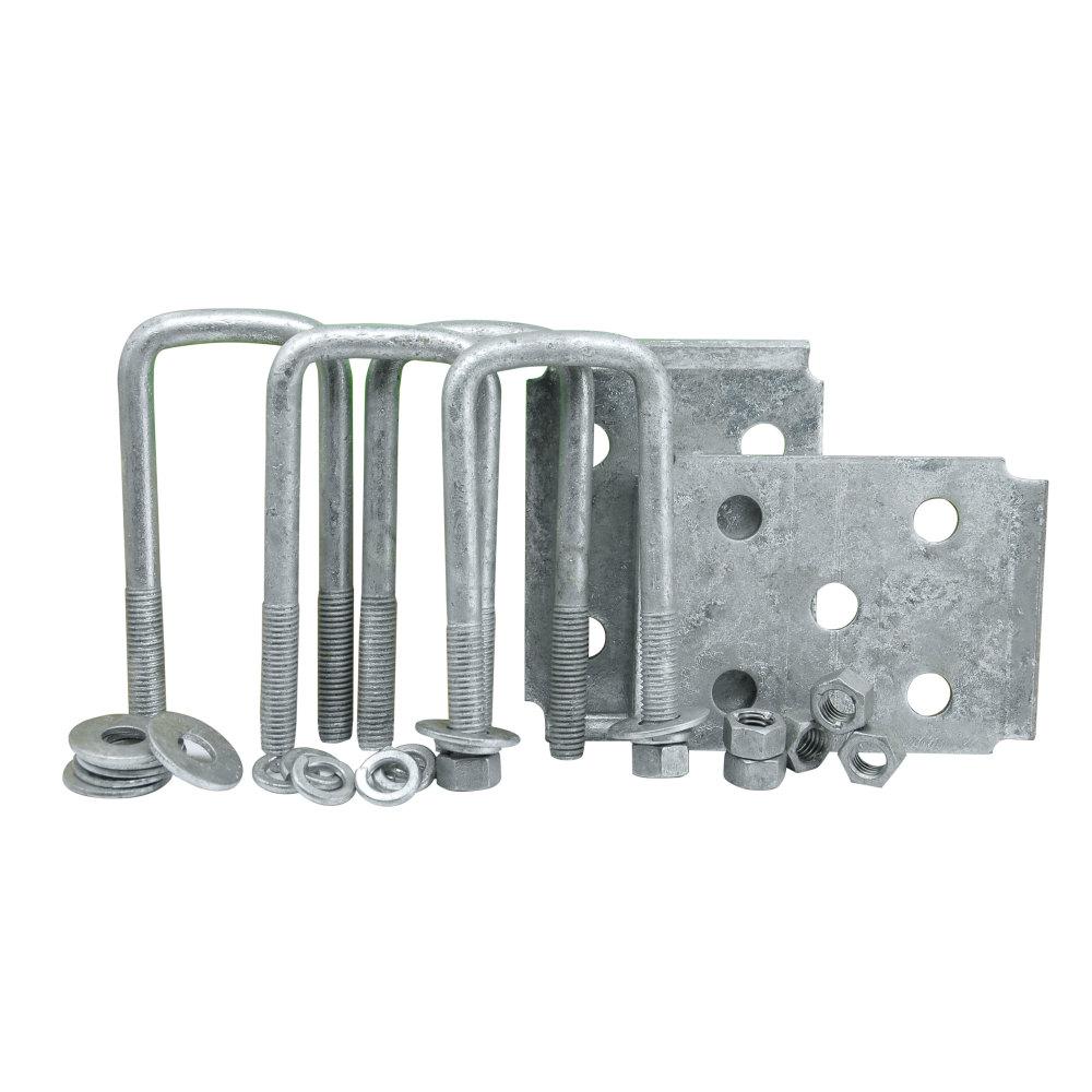 AXLE TIE PLATE KIT 2IN SQ