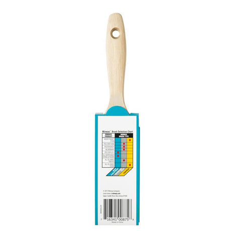 Minwax Polycrylic 2 in. Flat Stain Brush