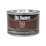 Old Masters Semi-Transparent Spanish Oak Oil-Based Alkyd Gel Stain 1 pt, Pack of 4