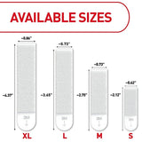 Command 17218-16ES Picture Hanging Strip, White, 20 lb