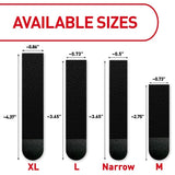 Command 17218BLK-16ES Picture Hanging Strip, 20 lb, Foam, Black, Adhesive