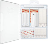 Command 17213-ES Assorted Picture Hanger Kit, Plastic, Clear/White