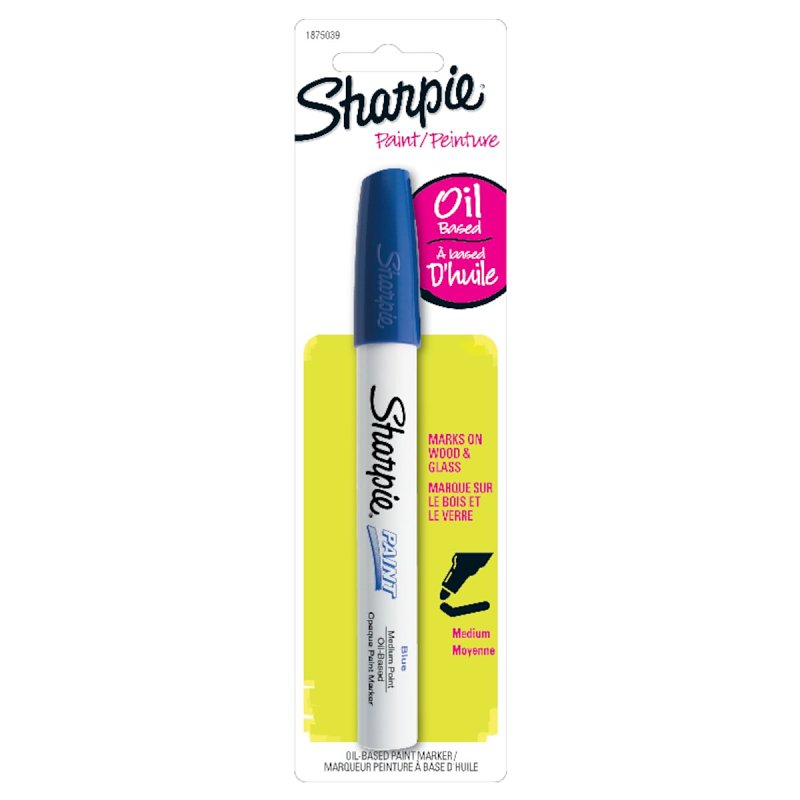 Sanford 1875039 Paint Marker, Blue Barrel, Regular Lead/Tip