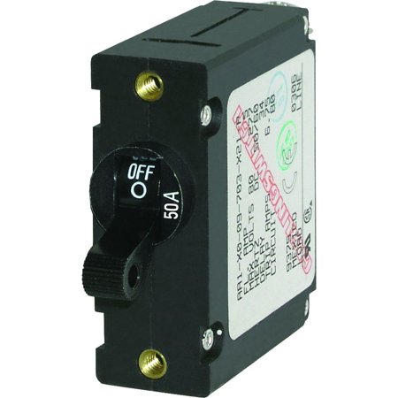 Circuit Breaker Aa1 50 Amp Black