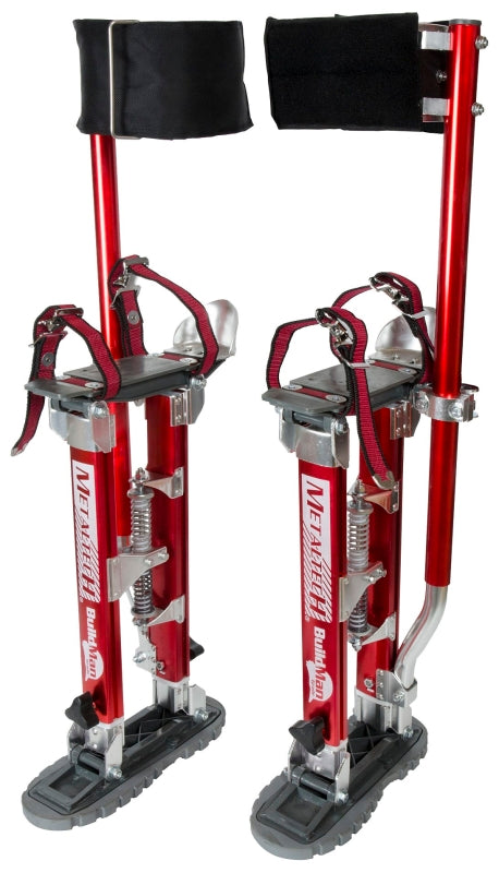 Metaltech I-BMDS1830 Drywall Stilt, 225 lb, 18 in Min H, 30 in Max H, Aluminum