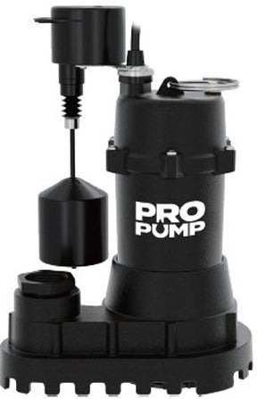 PRO PUMP SP50CIV Vertical Sump Pump, 1/2 hp, Cast Iron Housing Material