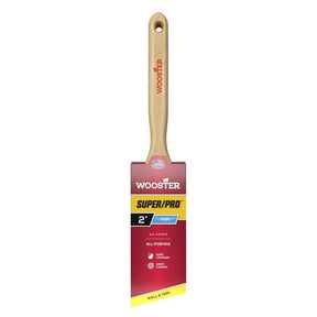Wooster Super/Pro 2 in. Firm Angle Paint Brush, Pack of 6