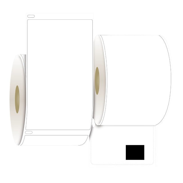 Centurion CCL 4 Custom Color Label, 2-1/8 in L, 3-15/16 in W