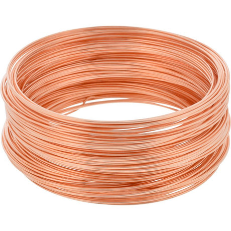 Hillman 50163 Utility Wire, 75 ft L, 22, Copper