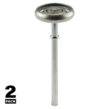 Prime-Line GD52113 Door Roller, 1-7/8 in Dia Roller, 7/16 in W Roller, Steel