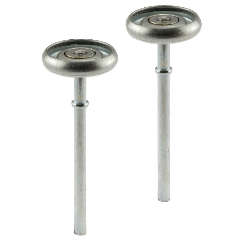 Prime-Line GD52113 Door Roller, 1-7/8 in Dia Roller, 7/16 in W Roller, Steel