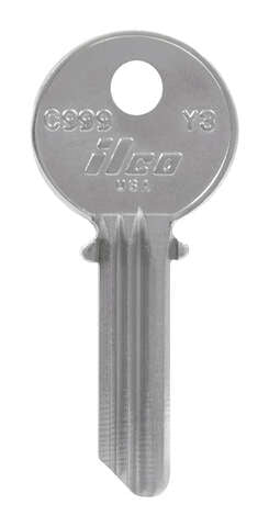 HILLMAN Traditional Key House/Office Universal Key Blank Single, Pack of 10