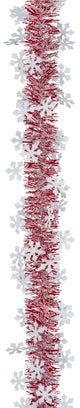 Holidaytrims 3686024 Garland, 15 ft L, Red/White, Pack of 12