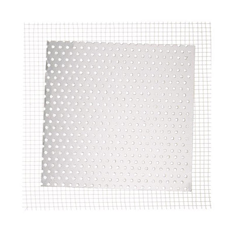 Allway 4 in. L X 4 in. W Fiberglass White Self Adhesive Drywall Mesh Patch, Pack of 10