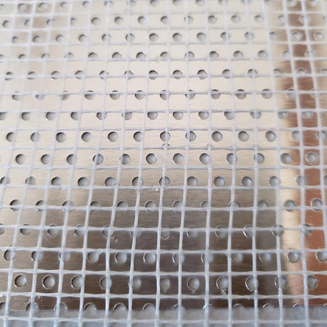 Allway 4 in. L X 4 in. W Fiberglass White Self Adhesive Drywall Mesh Patch, Pack of 10