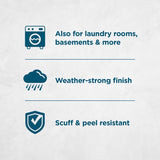 Valspar Porch, Floor & Patio Gloss Base 2 Floor Paint 1 gal, Pack of 4