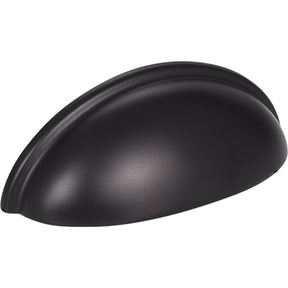 KasaWare K3833MB-2 Cabinet Pull, 3.687 mm L Handle, 1-5/16 in Projection, Zinc, Matte Black