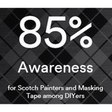 Scotch Contractor Grade 1.88 in. W X 60.1 yd L Beige Medium Strength Masking Tape 1 pk