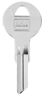 Hy-Ko 11010IN4 Key Blank, Brass, Nickel-Plated, For: Independent/Ilco IN4 Door Locks, Pack of 10