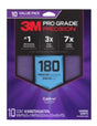 Pro Grade Precision SHR180-PGP-10T Faster Sanding Sheet, 11 in L, 9 in W, Medium, 180 Grit