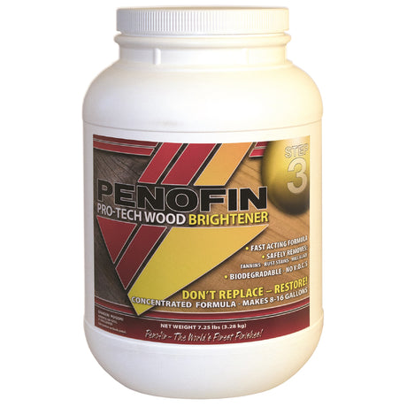 Penofin Pro-Tech Brightner Wood Cleaner 1 gal, Pack of 4